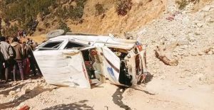 छेडागाडमा बोलेरो जीप दुर्घटना, दुई जनाको घटनास्थलमै मृत्यु